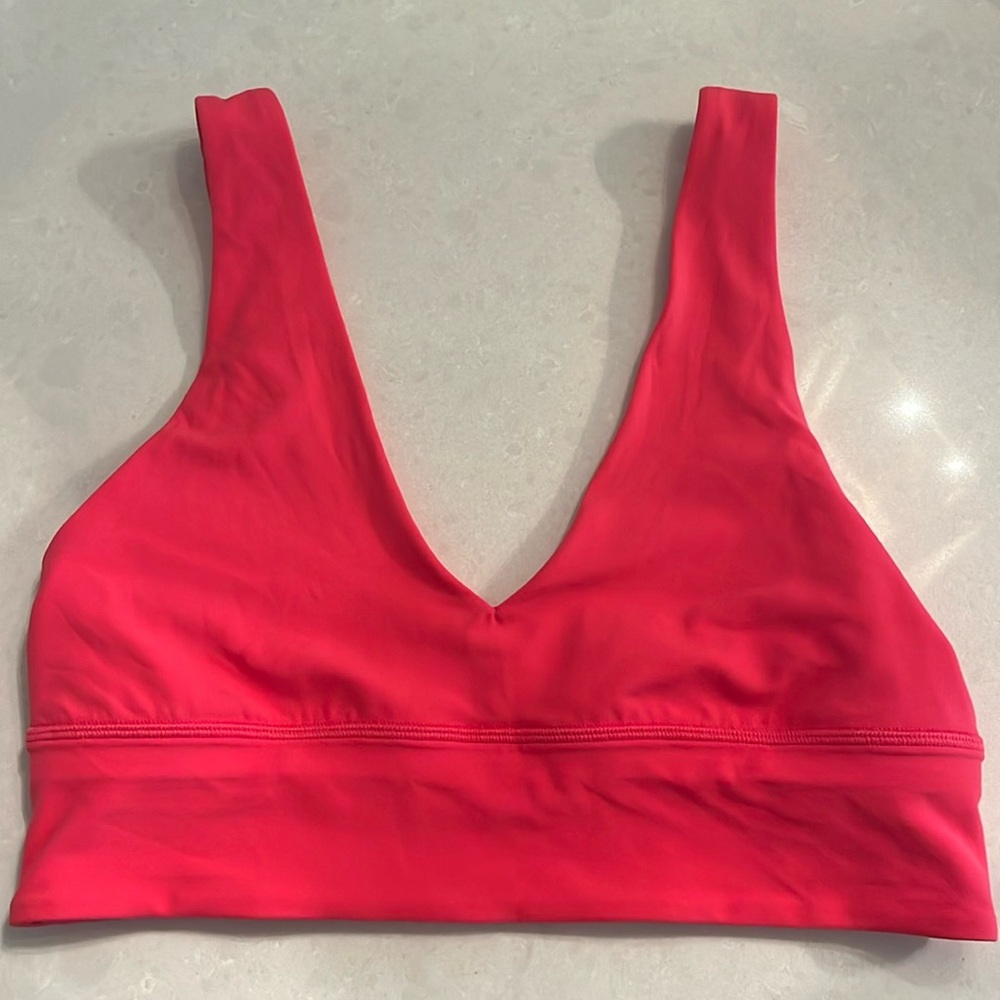 Lululemon align sports bra. Worn once. Perfect condition. Size 10